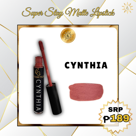 CynthGlow Cynthia Super Stay Matte Lipstick