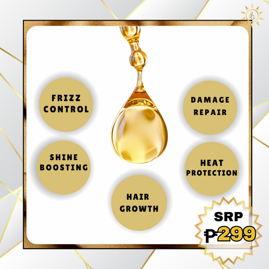 CynthGlow Gold Hair Serum